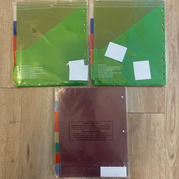 Binder Pockets and Index Dividers - Picture 5 of 5